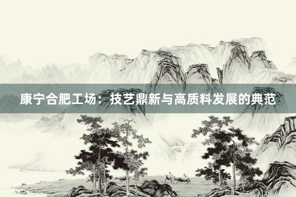 康宁合肥工场：技艺鼎新与高质料发展的典范